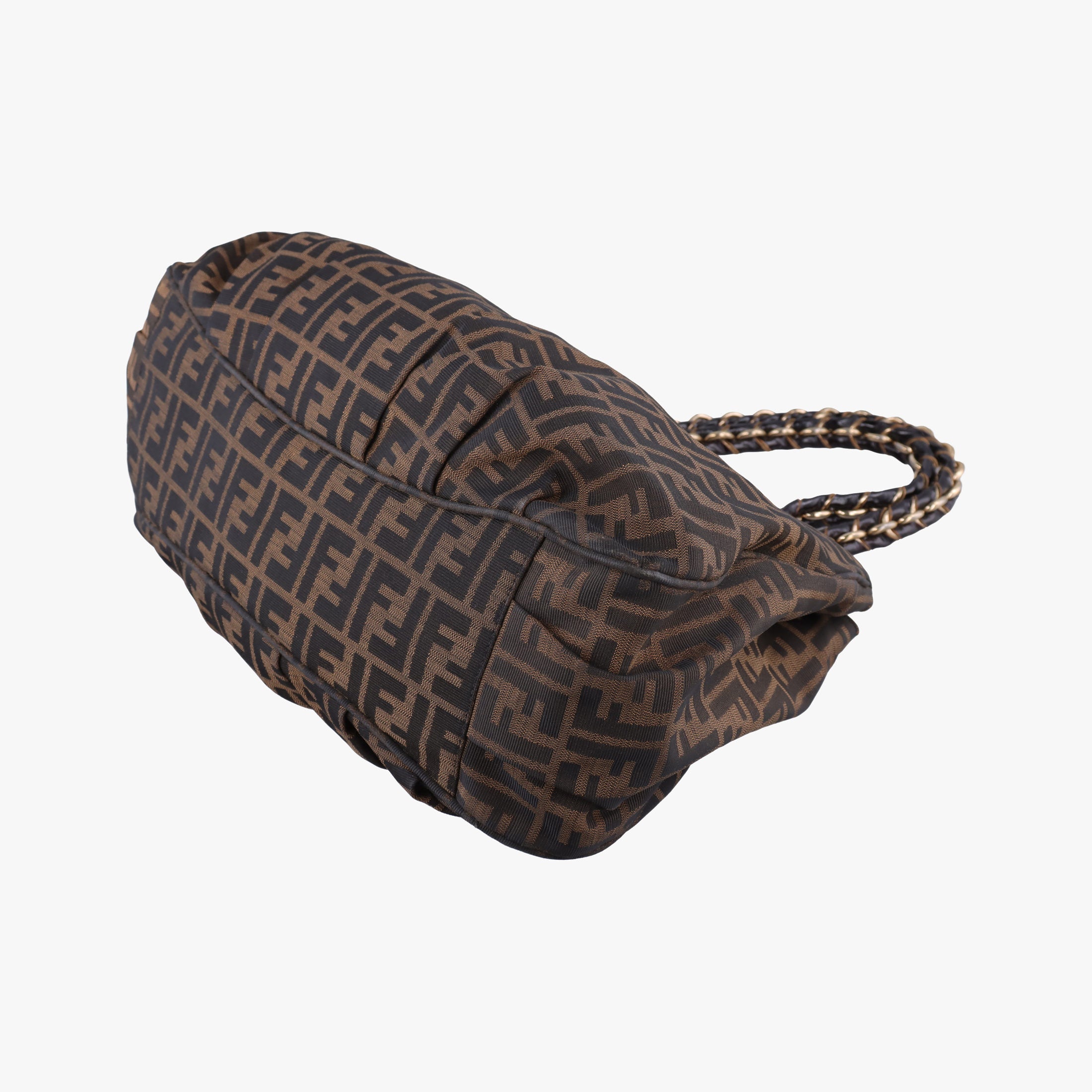 Vintage Fendi Mia Brown canvas 8BR616 shoulderbag | stylenewstar