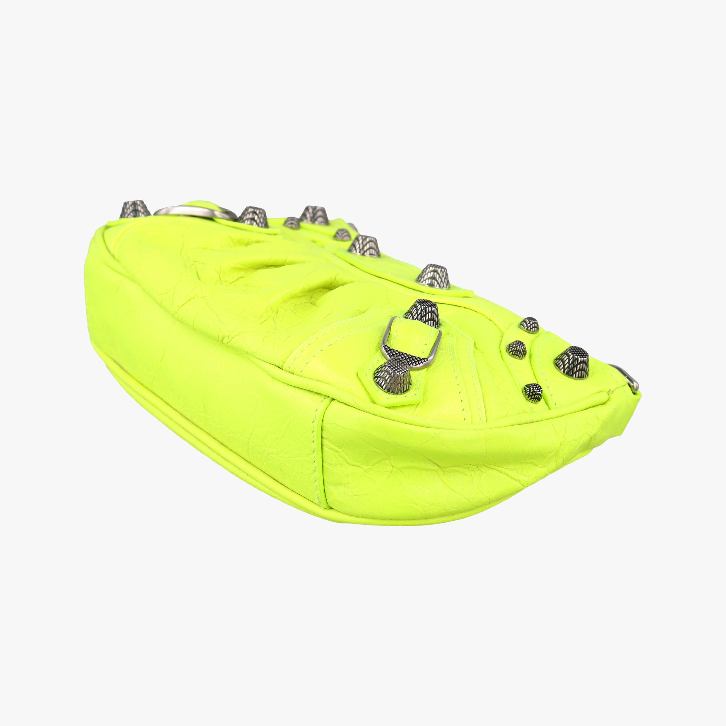 Secondhand Balenciaga Le Cagole Green lambskin  shoulderbag | stylenewstar