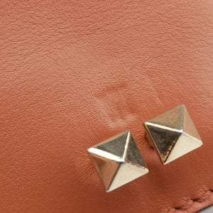 Vintage Valentino Rockstud Brown Leather  shoulderbag | stylenewstar