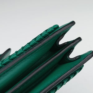 Pre-owned Bvlgari Serpenti Forever Green leather  shoulderbag | stylenewstar