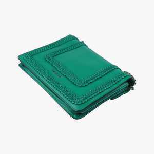 Pre-owned Bvlgari Serpenti Forever Green leather  shoulderbag | stylenewstar