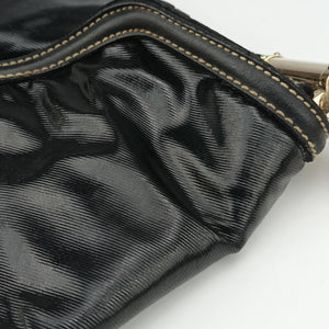 Pre-owned Gucci Dialux Britt Hobo Black Leather 167732 shoulderbag | stylenewstar
