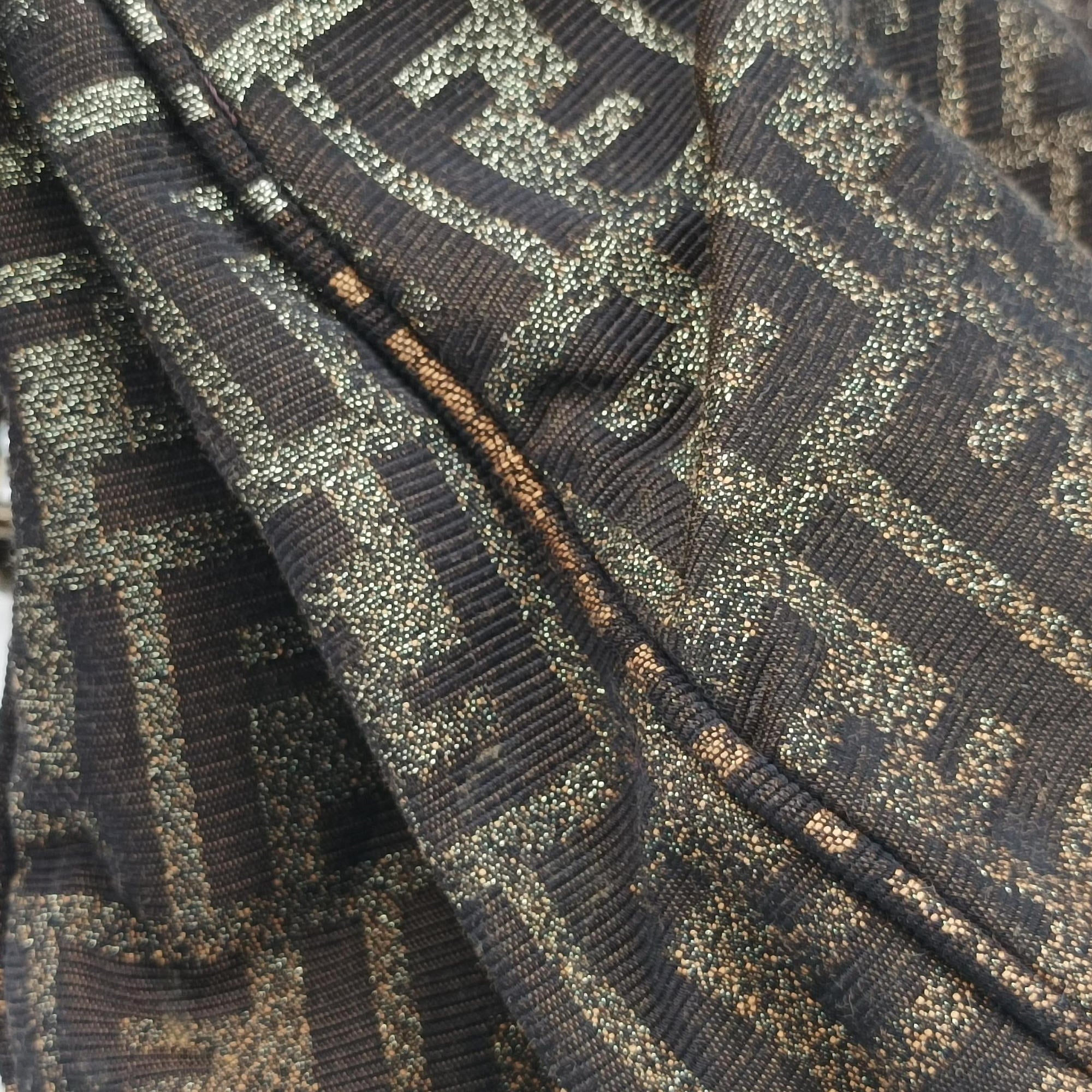 Pre-owned Fendi Mia Brown canvas 8BR616 shoulderbag | stylenewstar