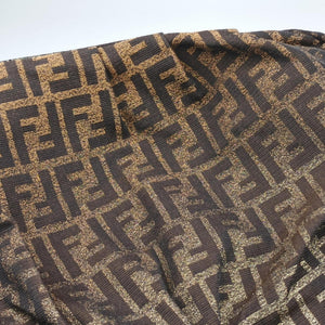 Pre-owned Fendi Mia Brown canvas 8BR616 shoulderbag | stylenewstar