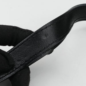 Pre-owned Gucci Interlocking 1973 Flap Black Leather 277522 shoulderbag | stylenewstar