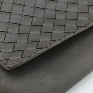 Vintage Bottega Veneta Intrecciato Grey lambskin  shoulderbag | stylenewstar