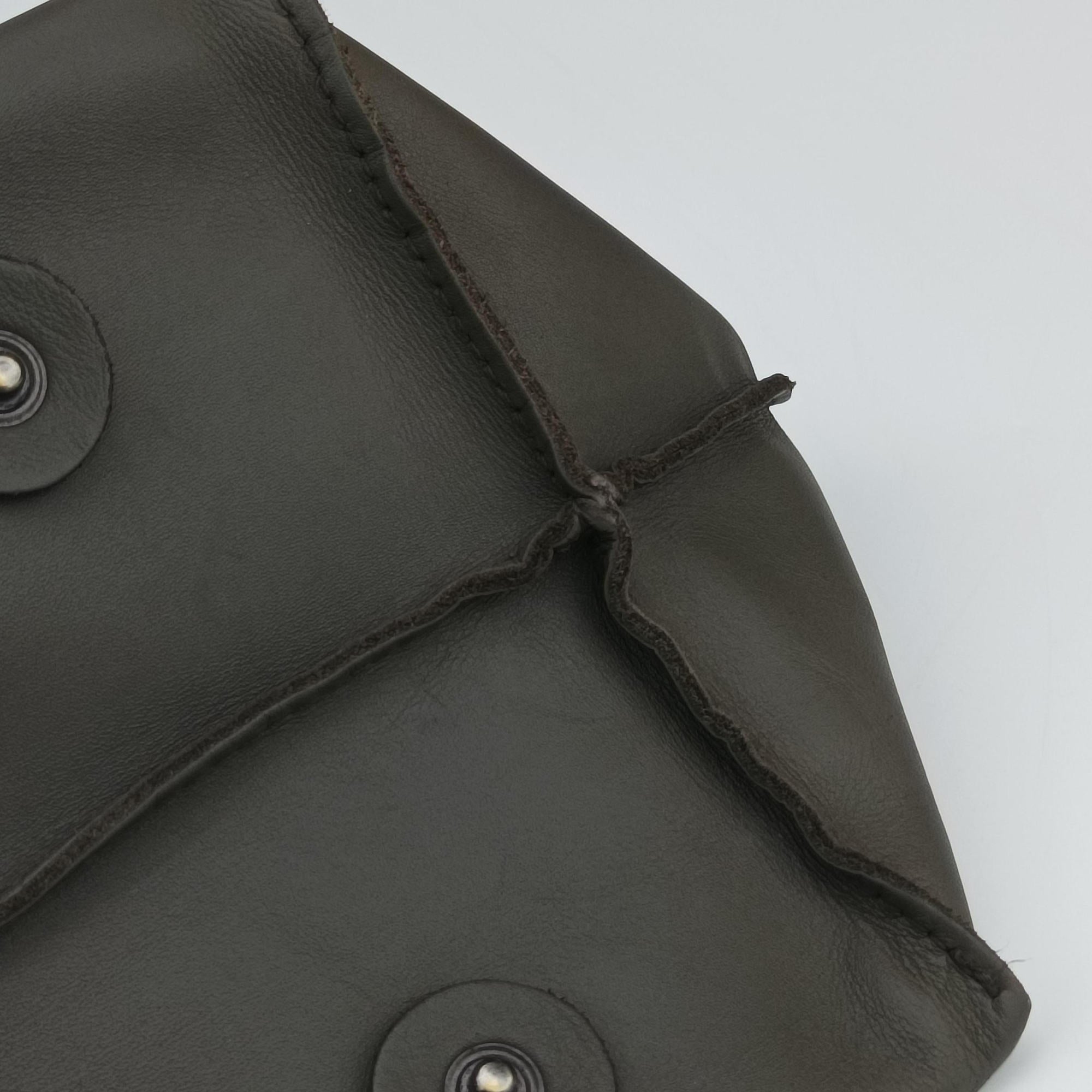 Vintage Bottega Veneta Intrecciato Grey lambskin  shoulderbag | stylenewstar