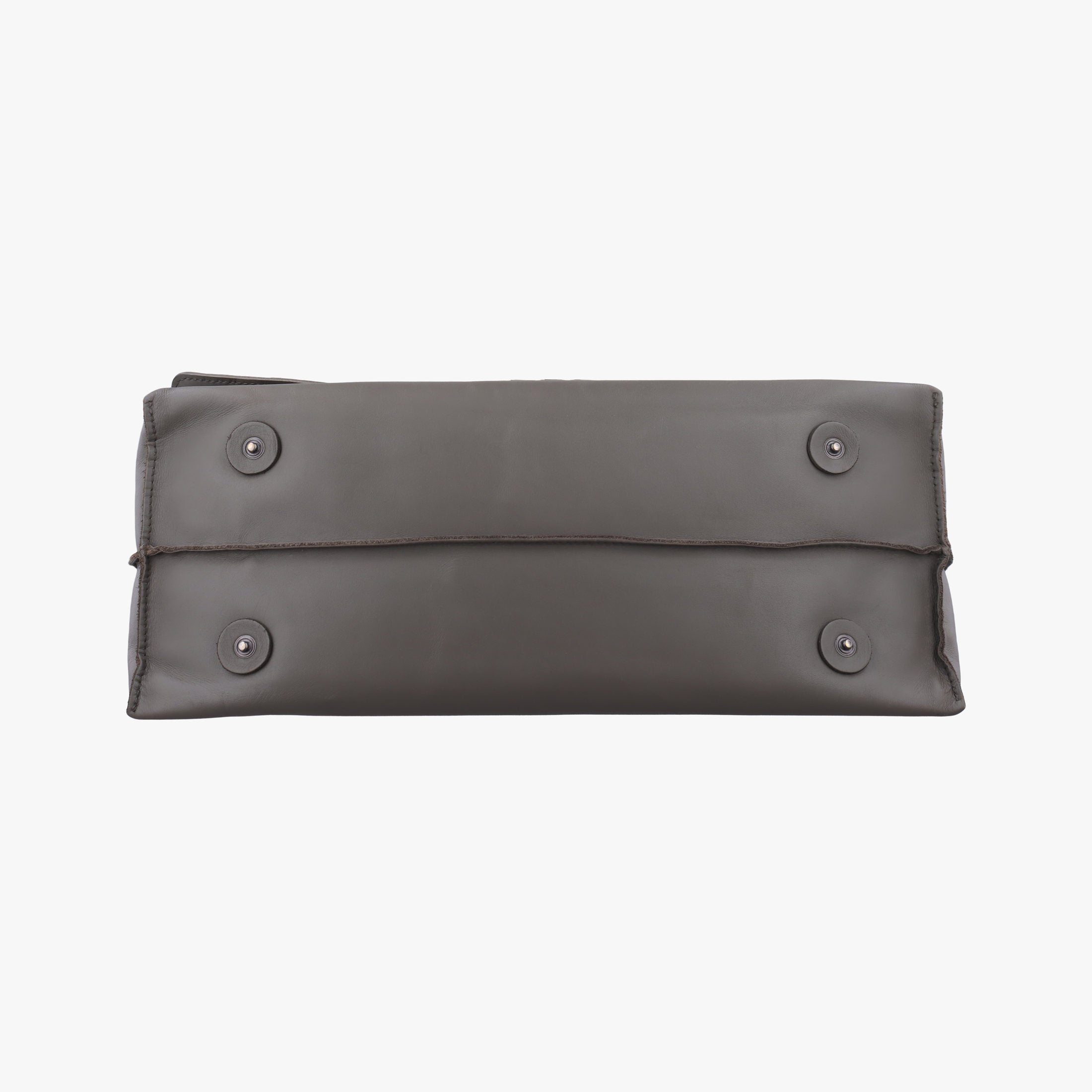 Vintage Bottega Veneta Intrecciato Grey lambskin  shoulderbag | stylenewstar
