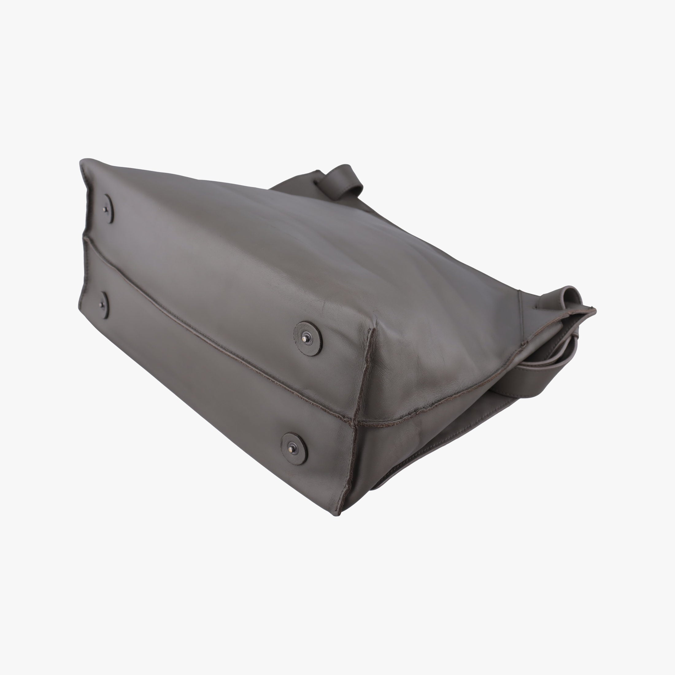 Vintage Bottega Veneta Intrecciato Grey lambskin  shoulderbag | stylenewstar