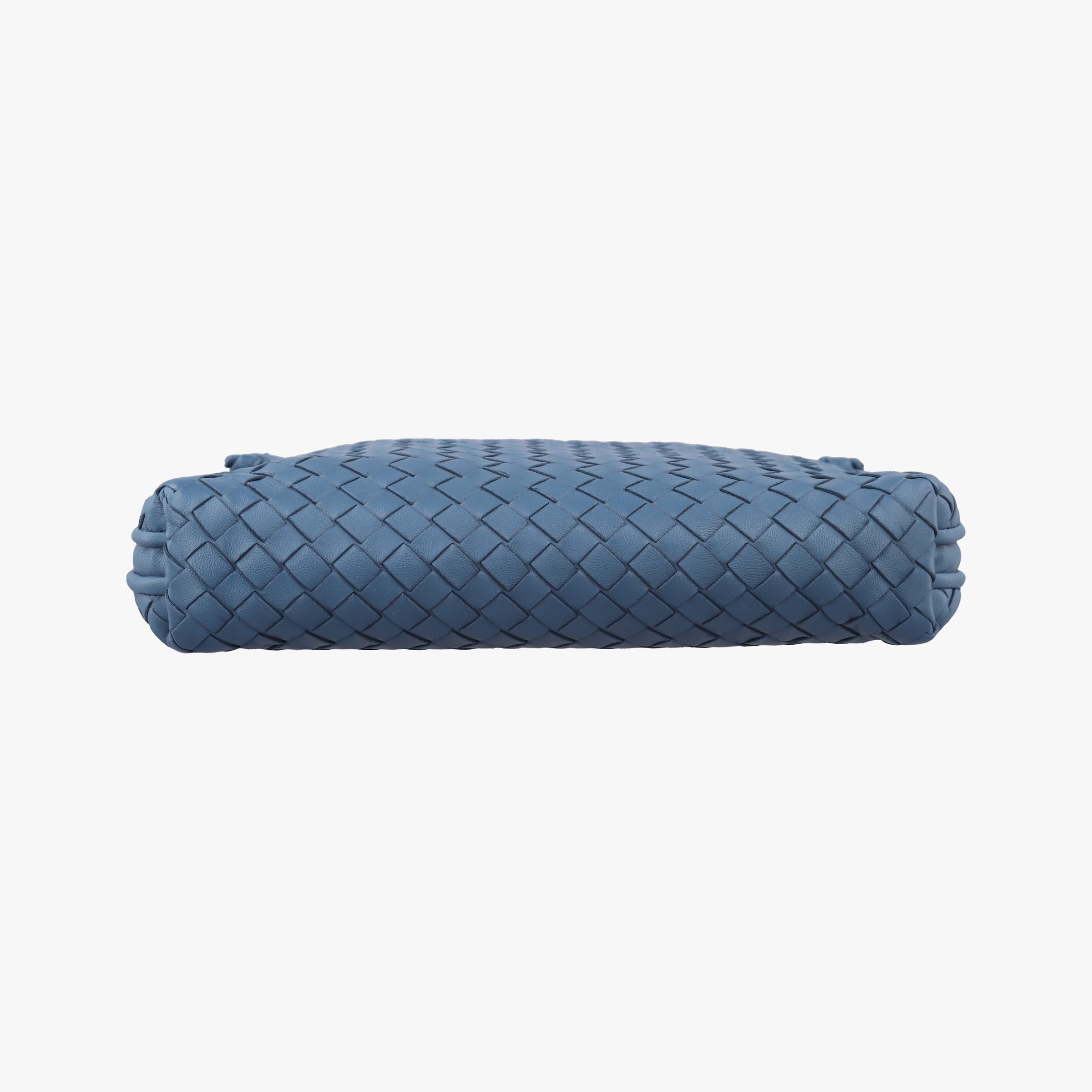 Secondhand Bottega Veneta NODINI Intrecciato Blue lambskin  shoulderbag | stylenewstar