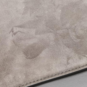 Secondhand Ferragamo Margot Grey×Taupe Mixed Suede × leather  shoulderbag | stylenewstar