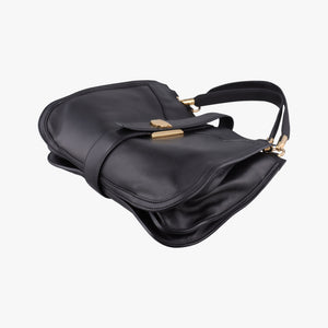 Pre-owned Ferragamo Enny hobo Black Leather  shoulderbag | stylenewstar