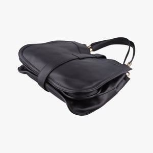 Pre-owned Ferragamo Enny hobo Black Leather  shoulderbag | stylenewstar