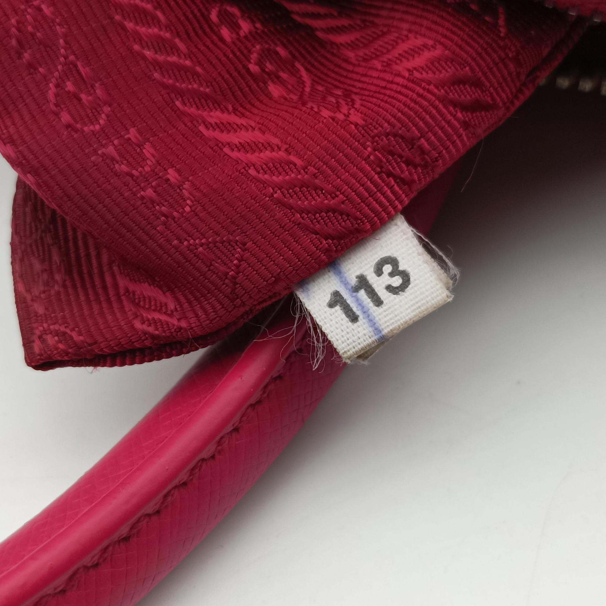 Pre-owned Prada Boston Pink SAFFIANO Leather BN1874 handbag | stylenewstar