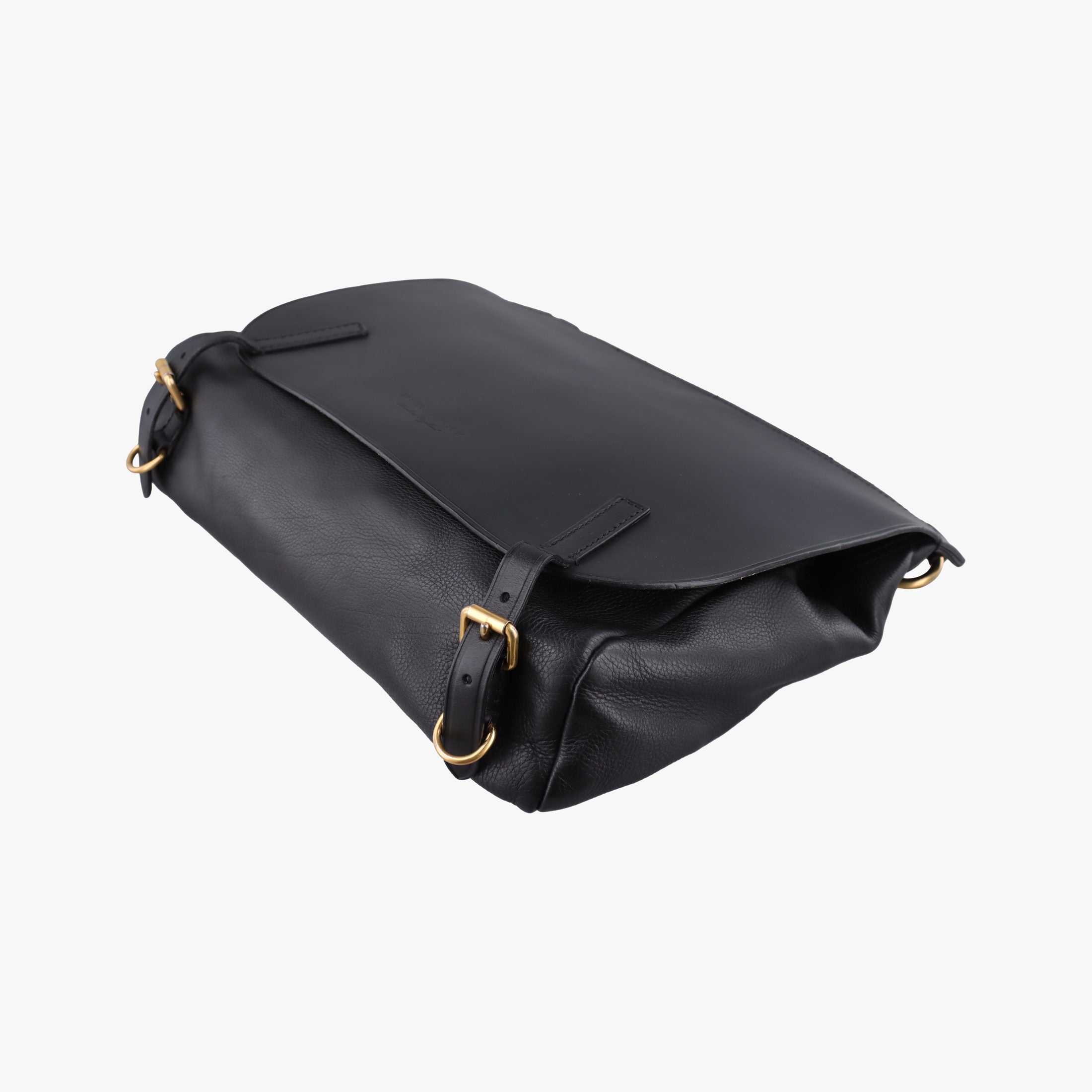 Pre-owned Burberry Bridle Black Leather  shoulderbag | stylenewstar