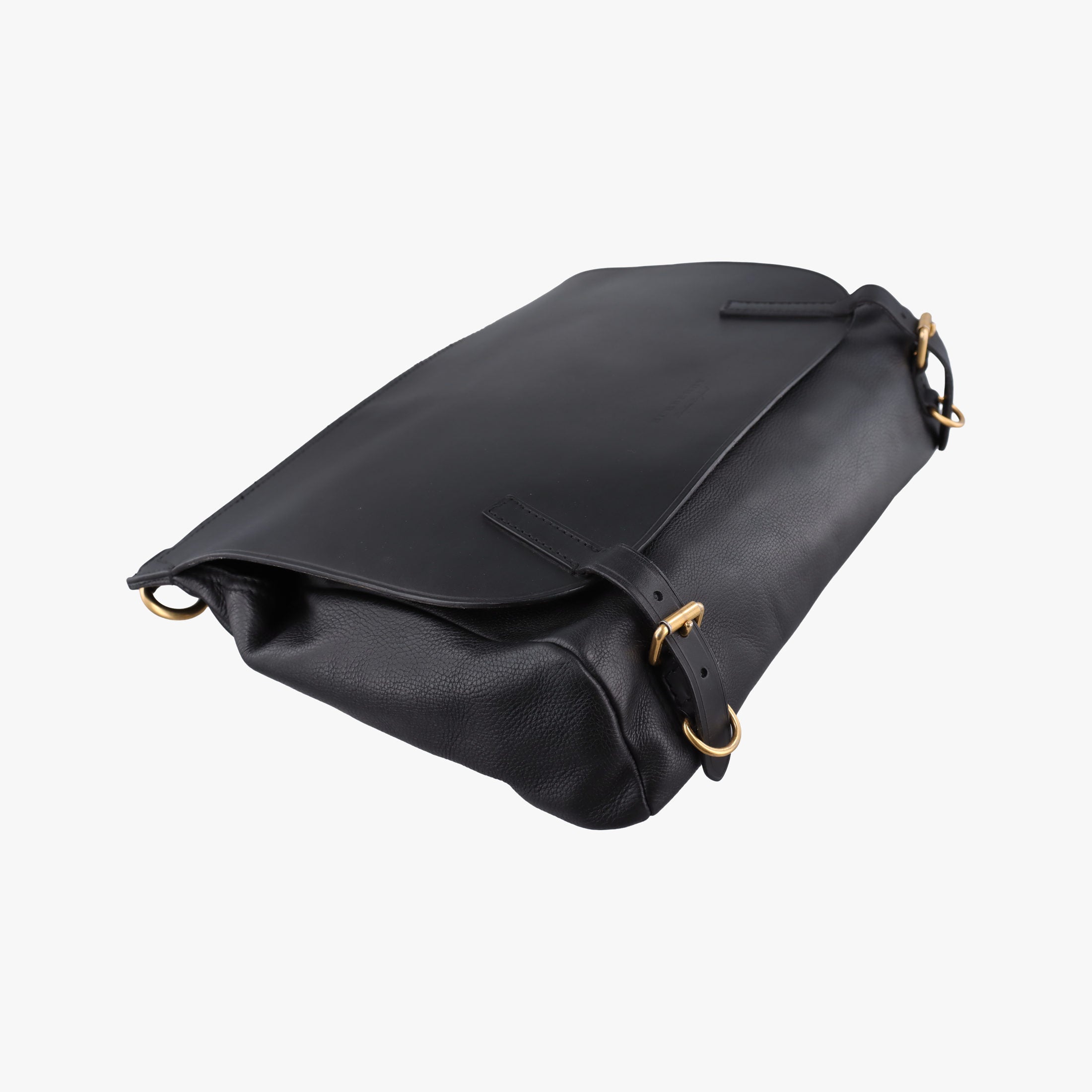 Pre-owned Burberry Bridle Black Leather  shoulderbag | stylenewstar