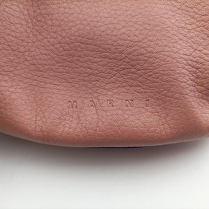 Pre-owned Marni Pannier Pink Leather  shoulderbag | stylenewstar
