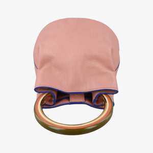 Pre-owned Marni Pannier Pink Leather  shoulderbag | stylenewstar