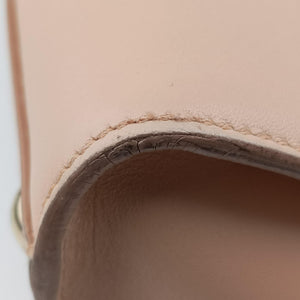 Vintage Ferragamo Gancini Juliet Beige leather  handbag | stylenewstar