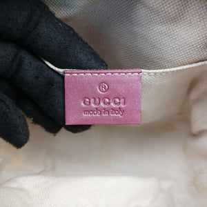 Pre-owned Gucci Microguccissima bamboo camera Pink Leather 309538 shoulderbag | stylenewstar