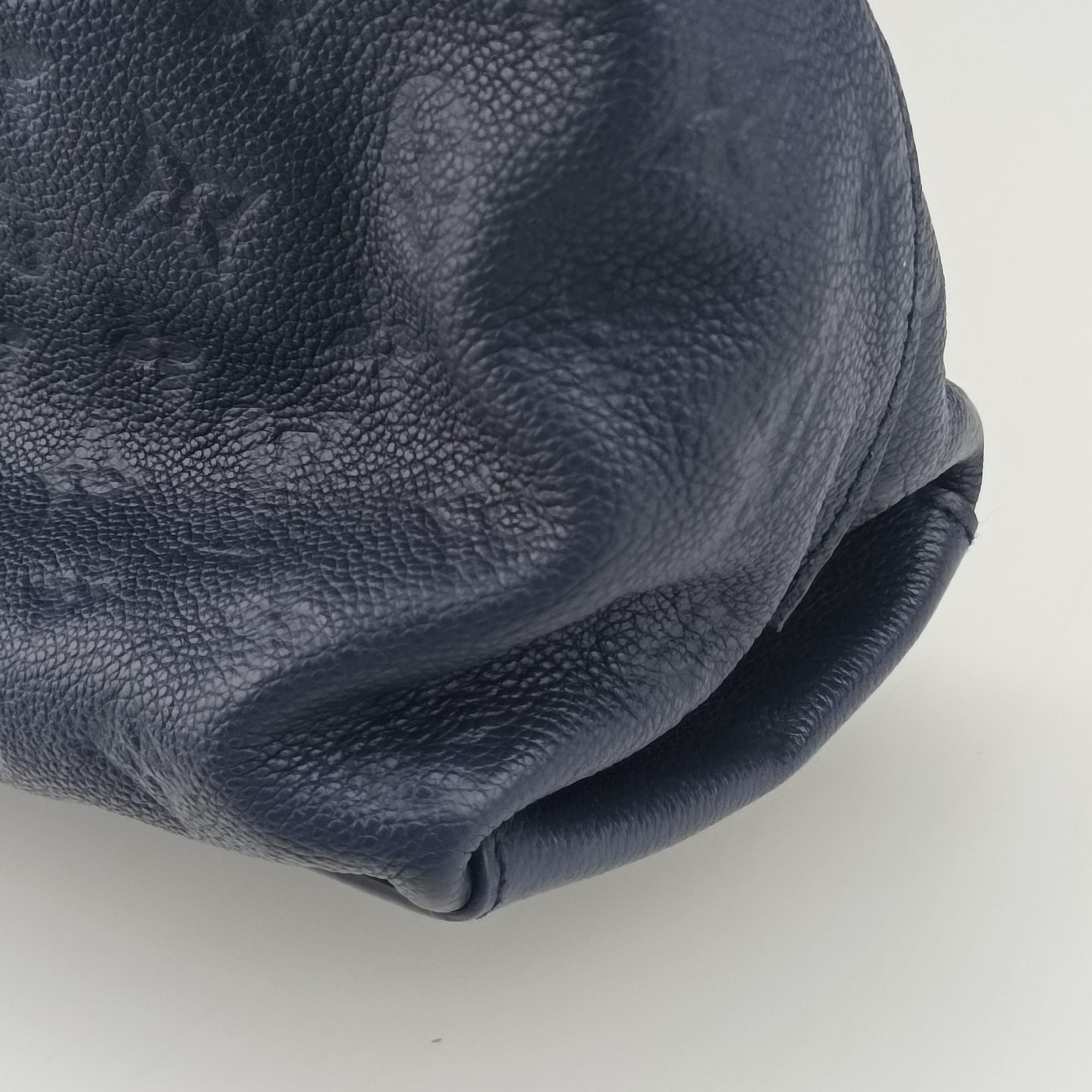 Pre-owned Louis Vuitton Metis Hobo Celeste Blue Monogram Empreinte M40812 shoulderbag | stylenewstar