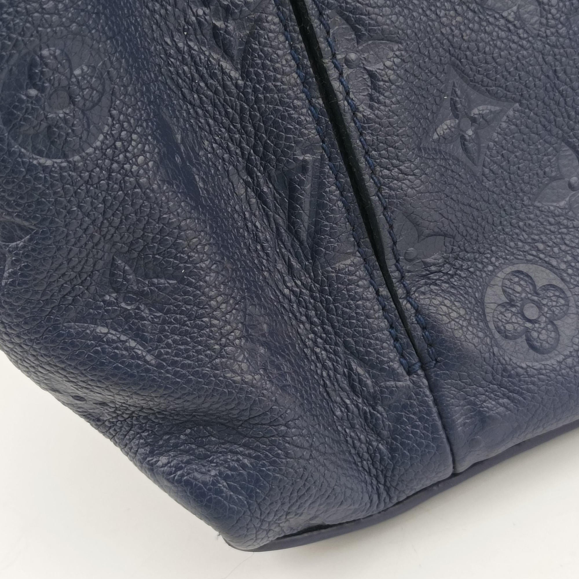Pre-owned Louis Vuitton Metis Hobo Celeste Blue Monogram Empreinte M40812 shoulderbag | stylenewstar