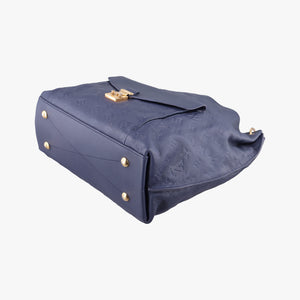 Pre-owned Louis Vuitton Metis Hobo Celeste Blue Monogram Empreinte M40812 shoulderbag | stylenewstar