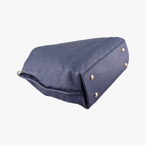 Pre-owned Louis Vuitton Metis Hobo Celeste Blue Monogram Empreinte M40812 shoulderbag | stylenewstar