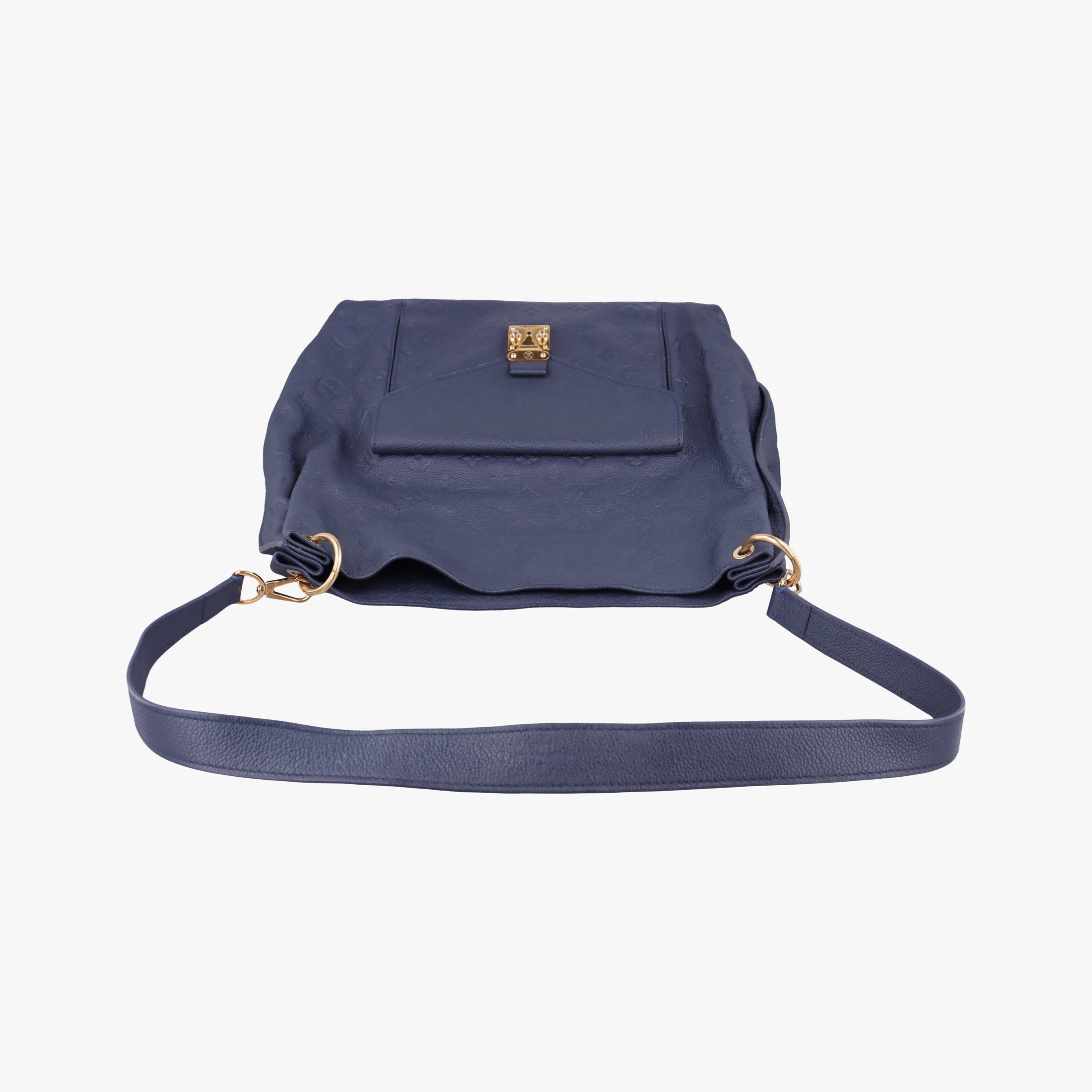 Pre-owned Louis Vuitton Metis Hobo Celeste Blue Monogram Empreinte M40812 shoulderbag | stylenewstar