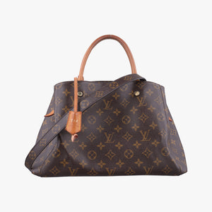 Pre-owned Louis Vuitton MONTAIGNE MM Brown Monogram Canvas M41056 shoulderbag | stylenewstar