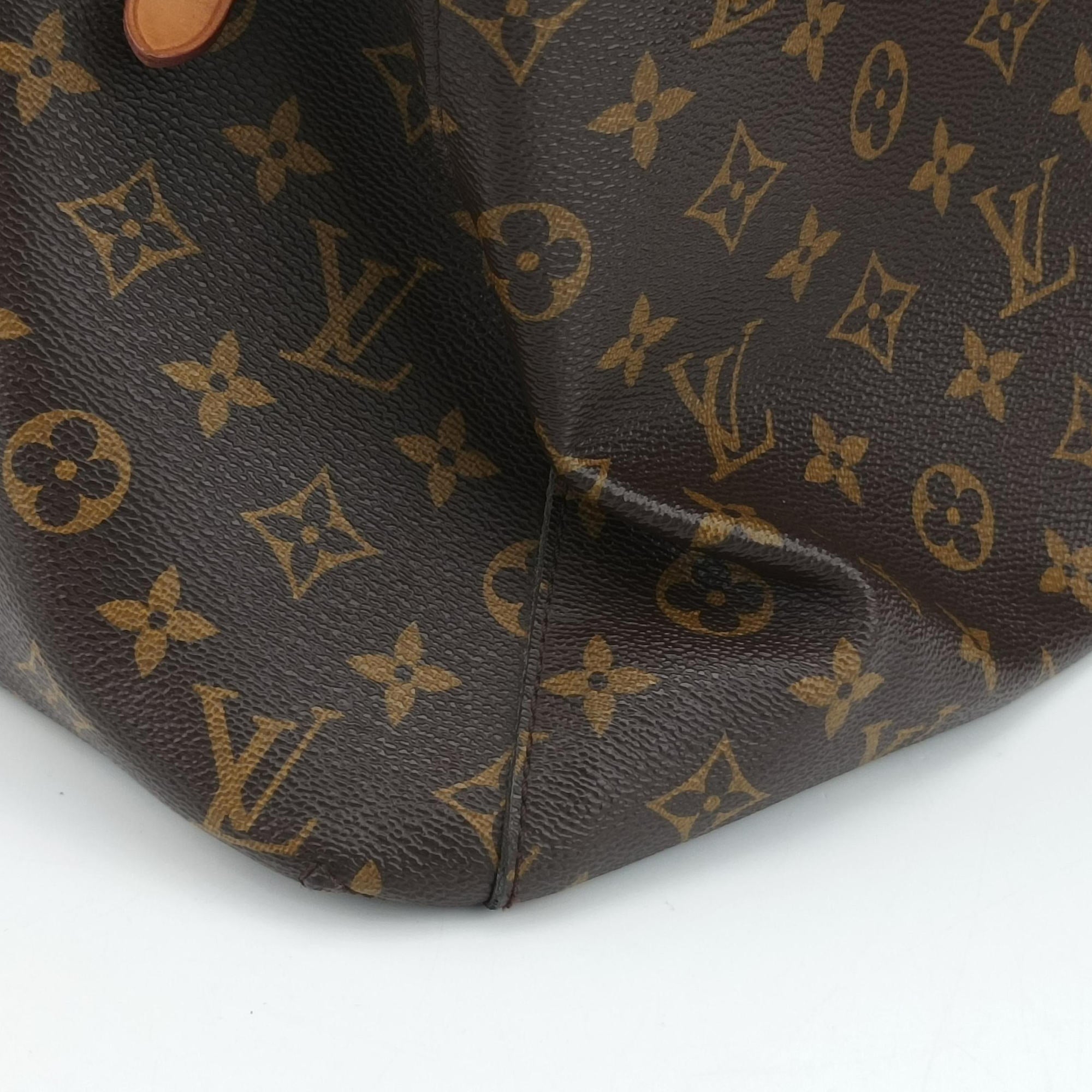 Pre-owned Louis Vuitton MONTAIGNE MM Brown Monogram Canvas M41056 shoulderbag | stylenewstar
