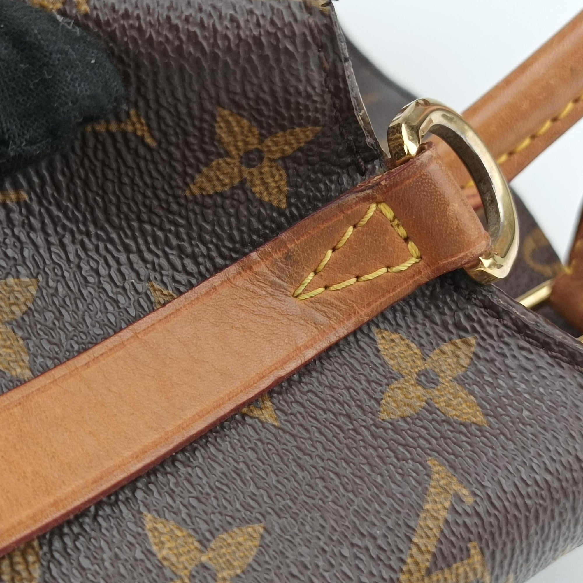 Pre-owned Louis Vuitton MONTAIGNE MM Brown Monogram Canvas M41056 shoulderbag | stylenewstar