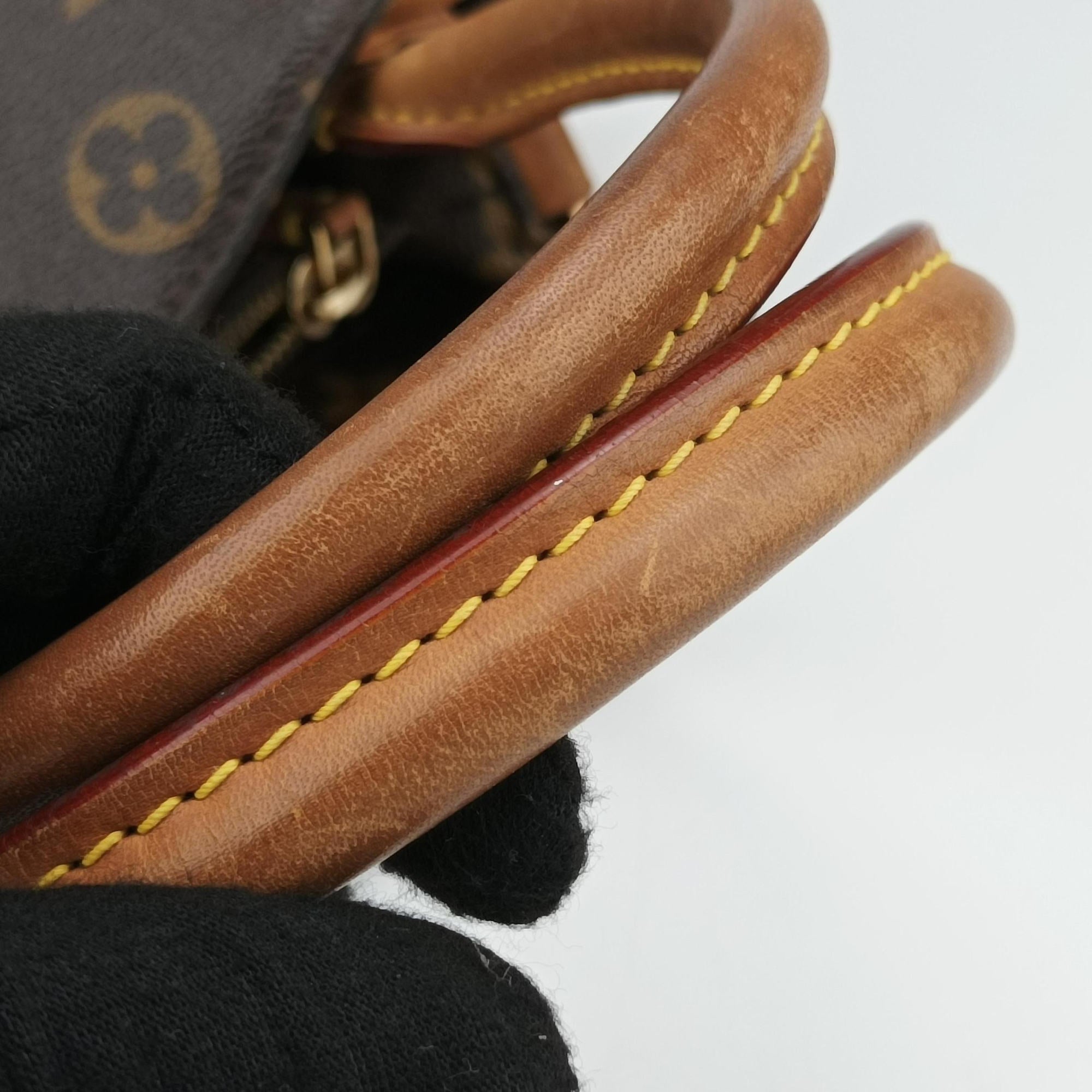 Pre-owned Louis Vuitton MONTAIGNE MM Brown Monogram Canvas M41056 shoulderbag | stylenewstar