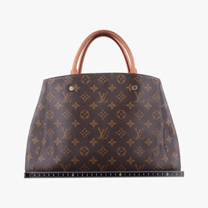 Pre-owned Louis Vuitton MONTAIGNE MM Brown Monogram Canvas M41056 shoulderbag | stylenewstar