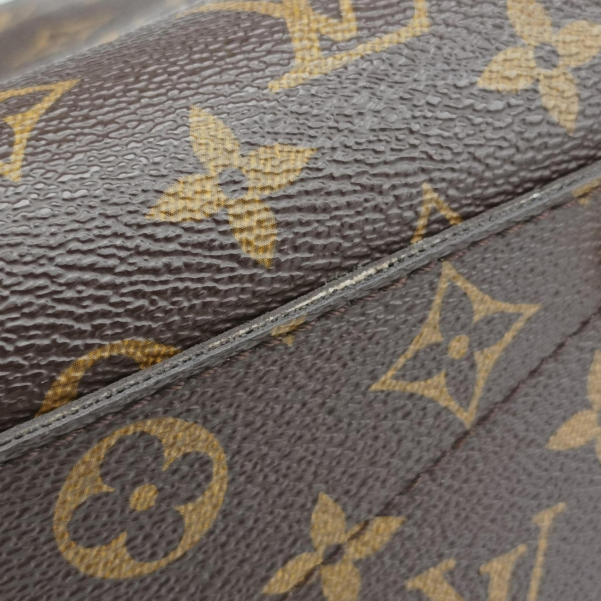 Pre-owned Louis Vuitton MONTAIGNE MM Brown Monogram Canvas M41056 shoulderbag | stylenewstar