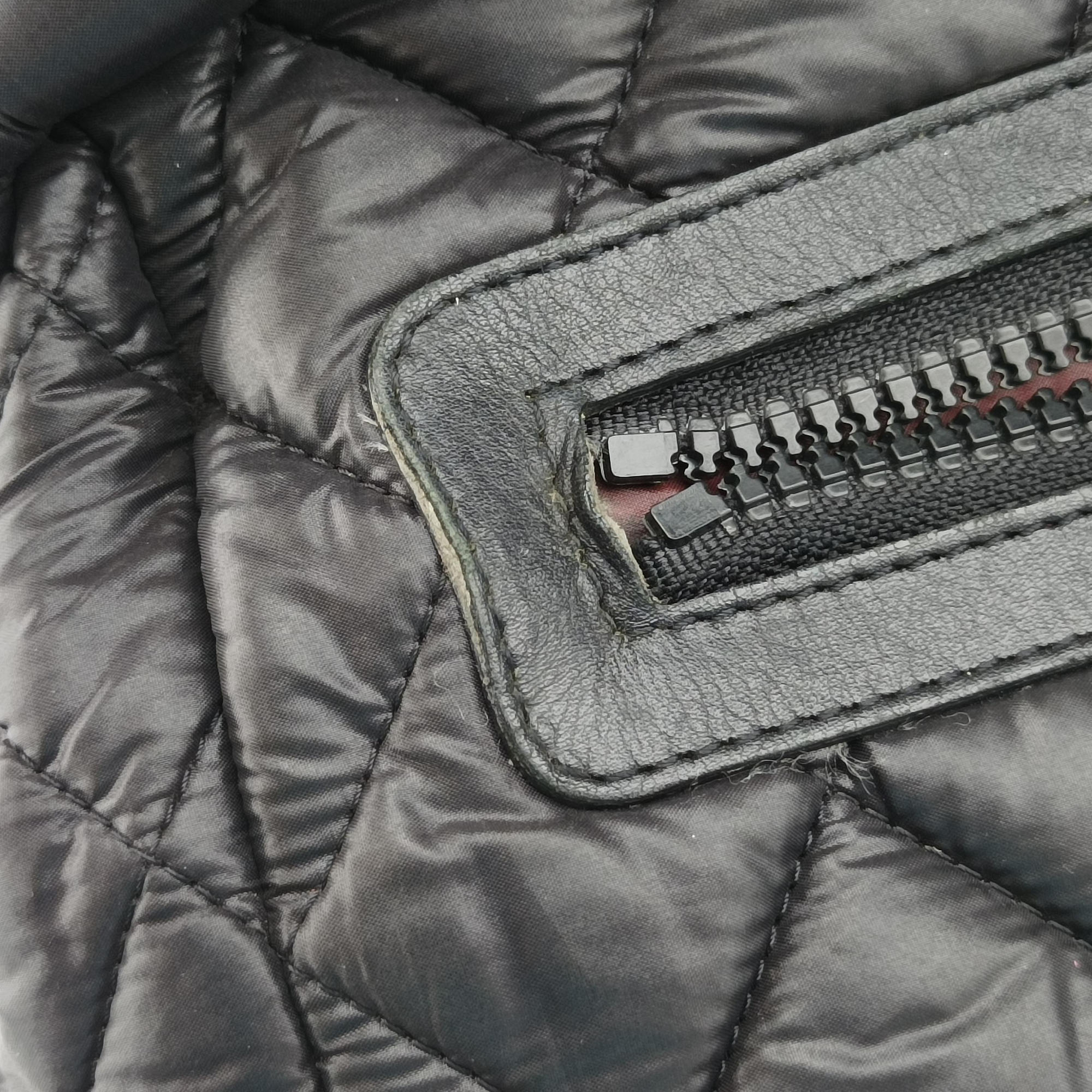 Pre-owned Chanel Cococoon Quilting Black Nylon×Leather A47107 handbag | stylenewstar