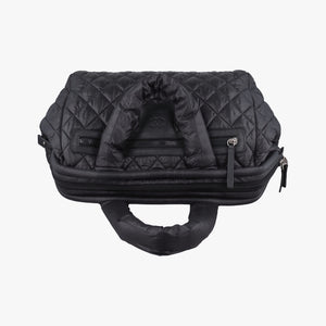Pre-owned Chanel Cococoon Quilting Black Nylon×Leather A47107 handbag | stylenewstar