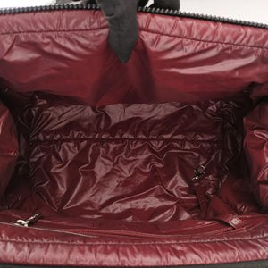 Pre-owned Chanel Cococoon Quilting Black Nylon×Leather A47107 handbag | stylenewstar