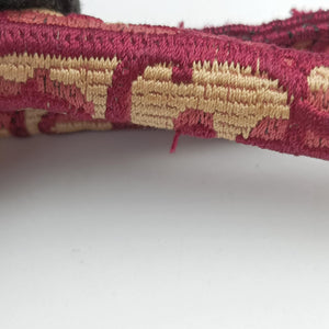 Secondhand Christian Dior Book Tote Red Jacquard  handbag | stylenewstar