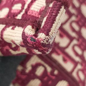 Secondhand Christian Dior Book Tote Red Jacquard  handbag | stylenewstar