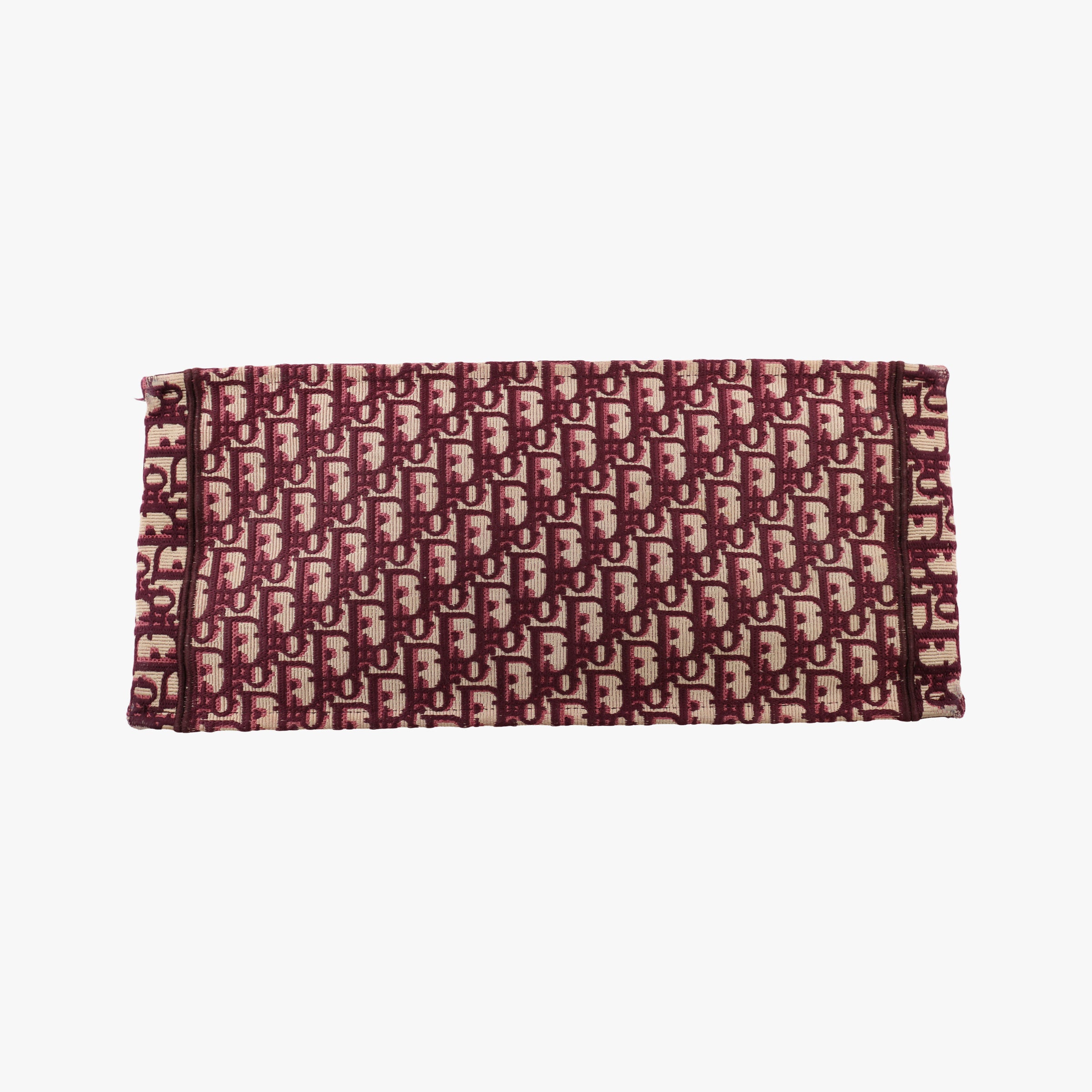 Secondhand Christian Dior Book Tote Red Jacquard  handbag | stylenewstar