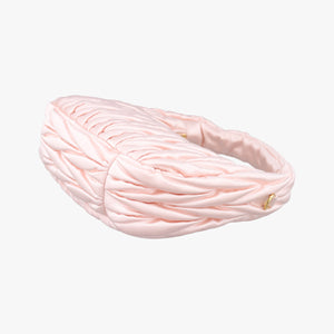 Pre-owned Miu Miu Wander Matelasse hobo Alabaster Pink Satin 5BC125 shoulderbag | stylenewstar