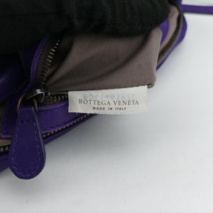 Secondhand Bottega Veneta Intrecciato Purple lambskin  shoulderbag | stylenewstar