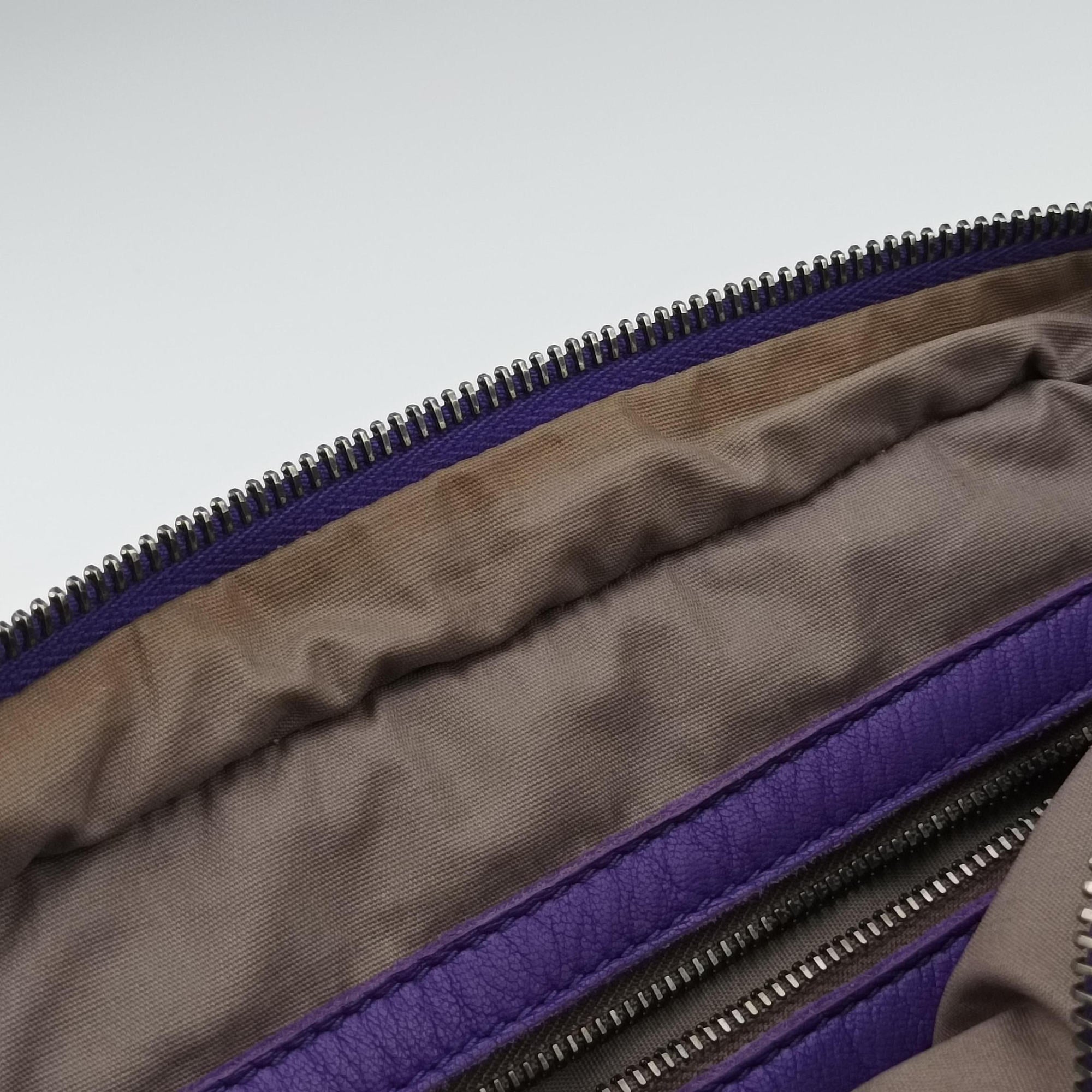 Secondhand Bottega Veneta Intrecciato Purple lambskin  shoulderbag | stylenewstar