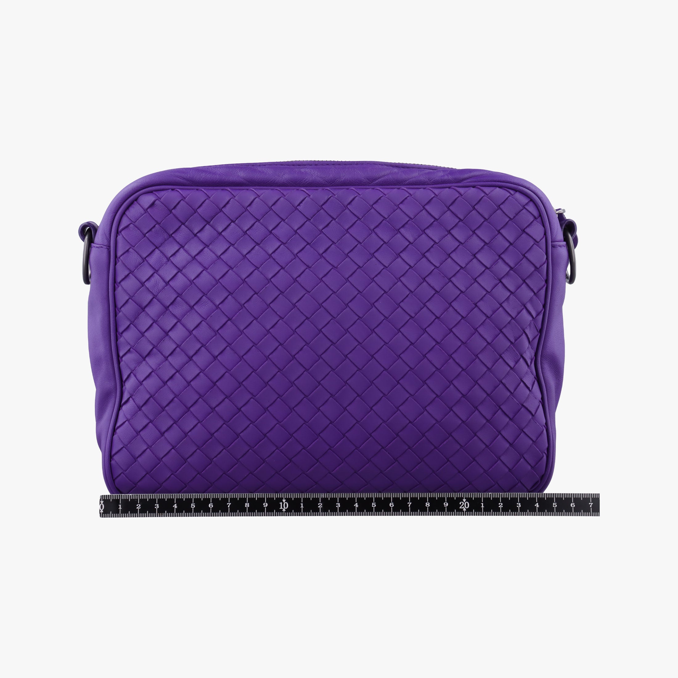 Secondhand Bottega Veneta Intrecciato Purple lambskin  shoulderbag | stylenewstar