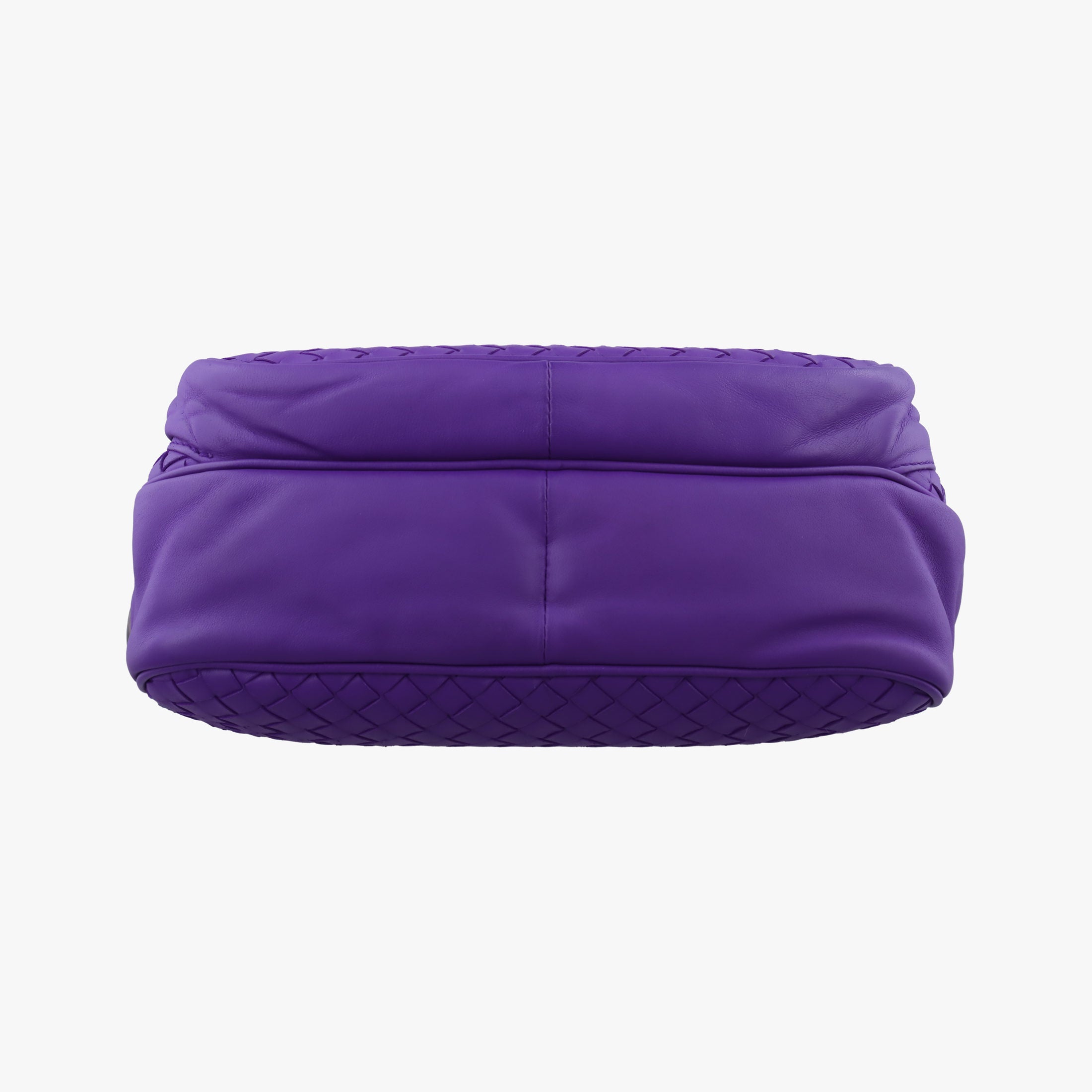 Secondhand Bottega Veneta Intrecciato Purple lambskin  shoulderbag | stylenewstar