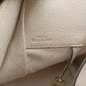 Pre-owned Loewe Hammock Beige Leather  handbag | stylenewstar