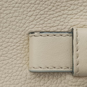 Pre-owned Loewe Hammock Beige Leather  handbag | stylenewstar