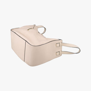 Pre-owned Loewe Hammock Beige Leather  handbag | stylenewstar