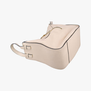 Pre-owned Loewe Hammock Beige Leather  handbag | stylenewstar